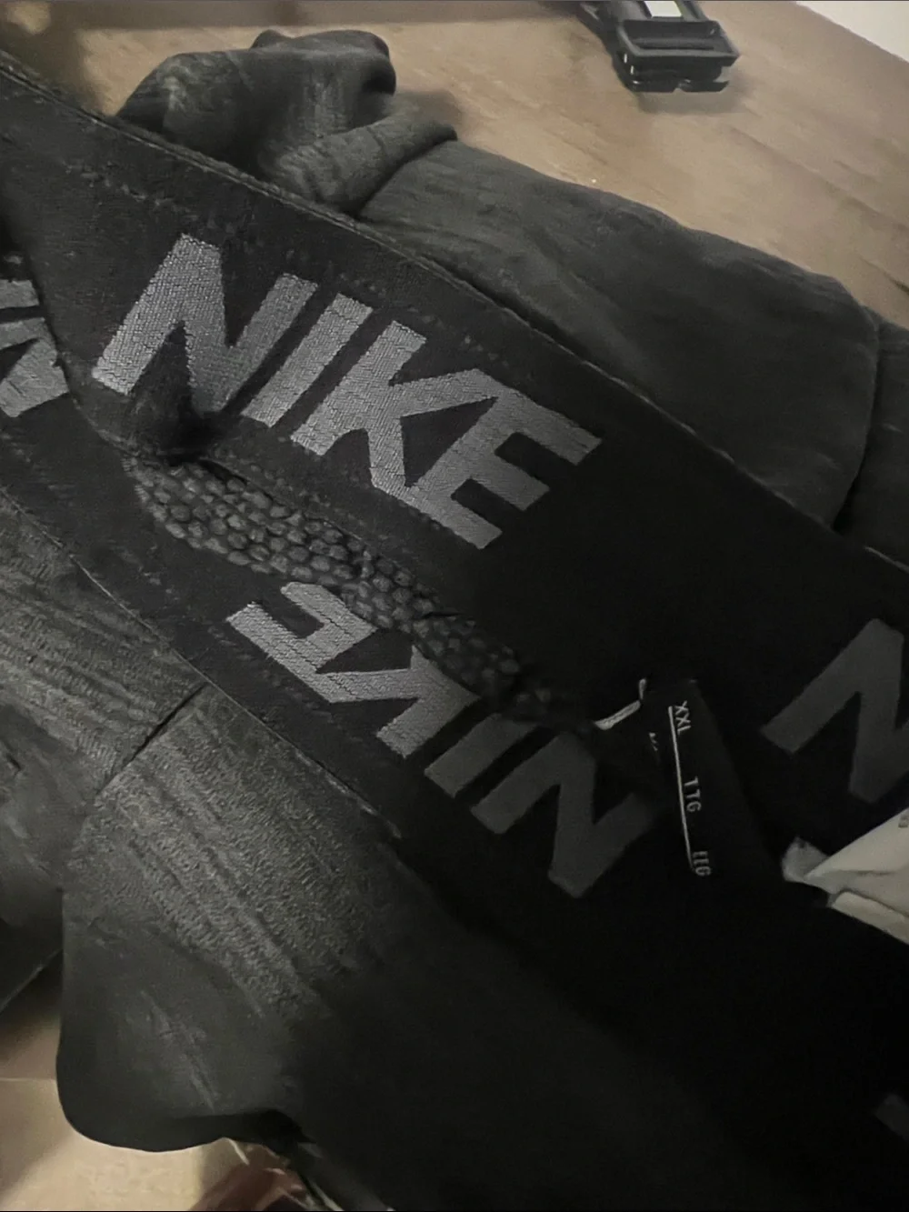 Nike Men's Dark Charcoal Elastic-Waist